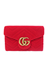 GG Marmont Chain Wallet, front view